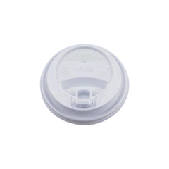 500 Pieces White Lids for Paper Cup 8 Oz