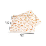 Hotpack | PRINTED PAPER POCKET WRAP 120x120 MM | 1000 Pieces - Hotpack Bahrain
