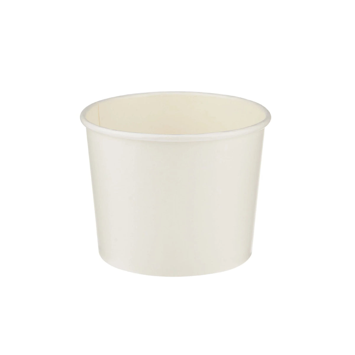 Paper Soup Bowl White