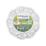 Round Paper Doilies 3.5 inch - Hotpack