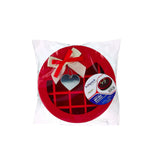 48 Pieces Round Red Chocolate Gift Box 21 Division -19*19*4 cm