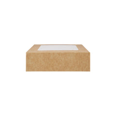  Square Salad Box +Window 160X160 MM