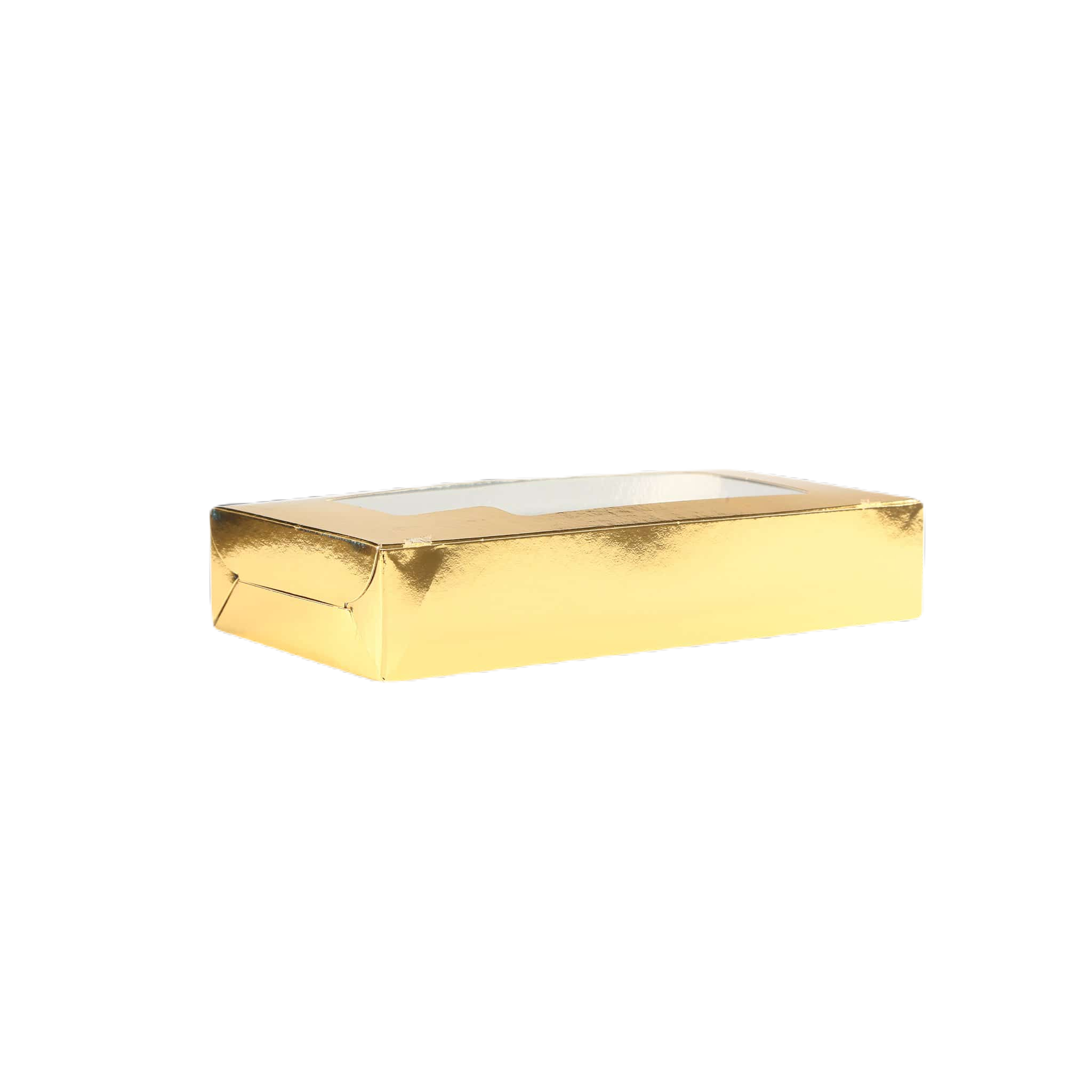 Golden Color Sweet Box, 25*10 cm| 250 Pieces-Hotpack Global 