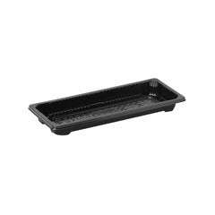 Black Sushi Container 220 x 60 x 21 Mm