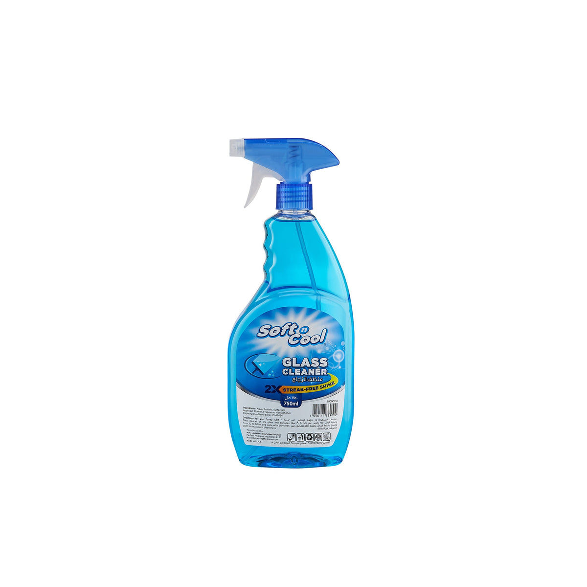 12 Pieces Glass Cleaner 750 ml