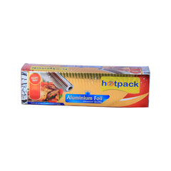 Hotpack | Aluminium Foil Embossed, Gold-45cm X 150 Mtr - 16 Mic | 6 Rolls - Hotpack Bahrain