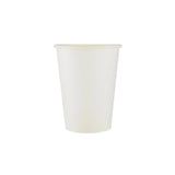 12 Oz (350 ml) Single Wall Paper Cup White| 1000 Pieces- Hotpack Bahrain