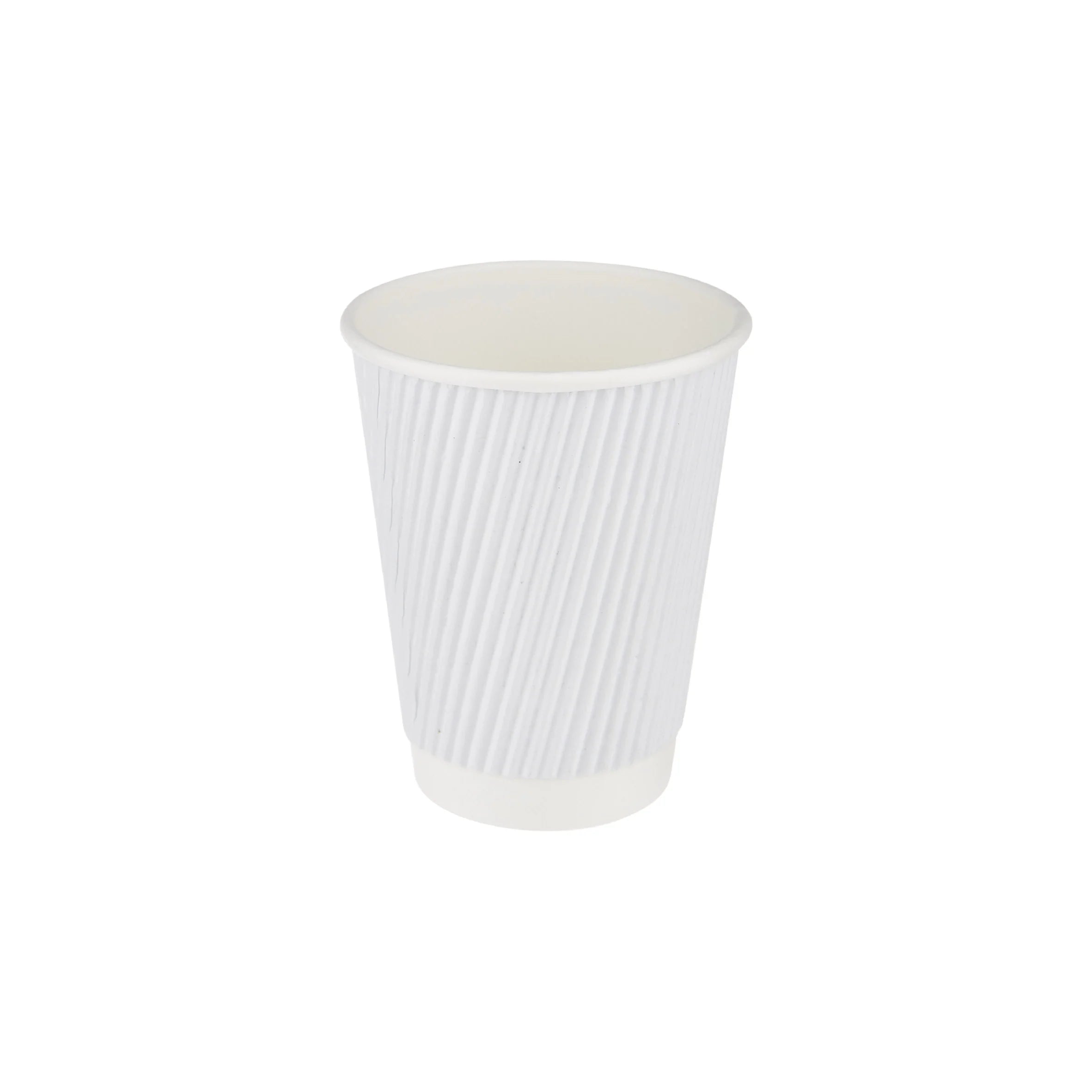 White Ripple Cup, 16 Oz (480 ml)| 500 Pieces-Hotpack Bahrain