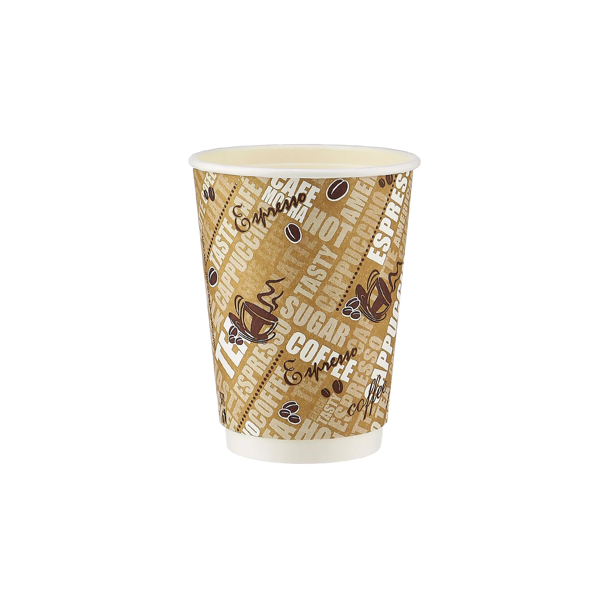 12 Oz Printed Double Wall Paper Cups