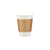 12 Oz & 16 Oz (350 ml & 473 ml) Paper Hot Sleeve| 1000 Pieces - Hotpack Bahrain