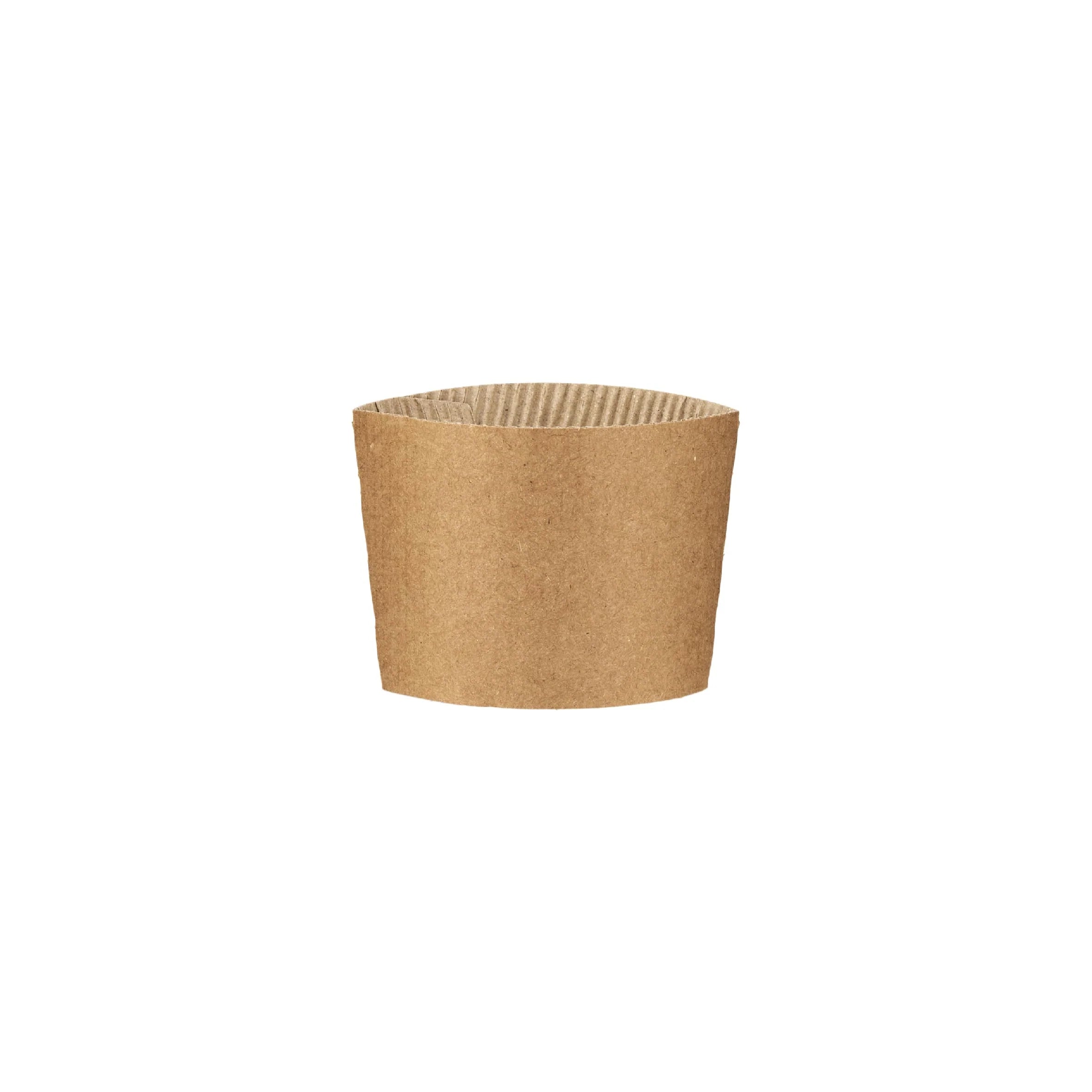 8 Oz (237ml) Paper Hot Sleeve| 1000 Pieces - Hotpack Bahrain