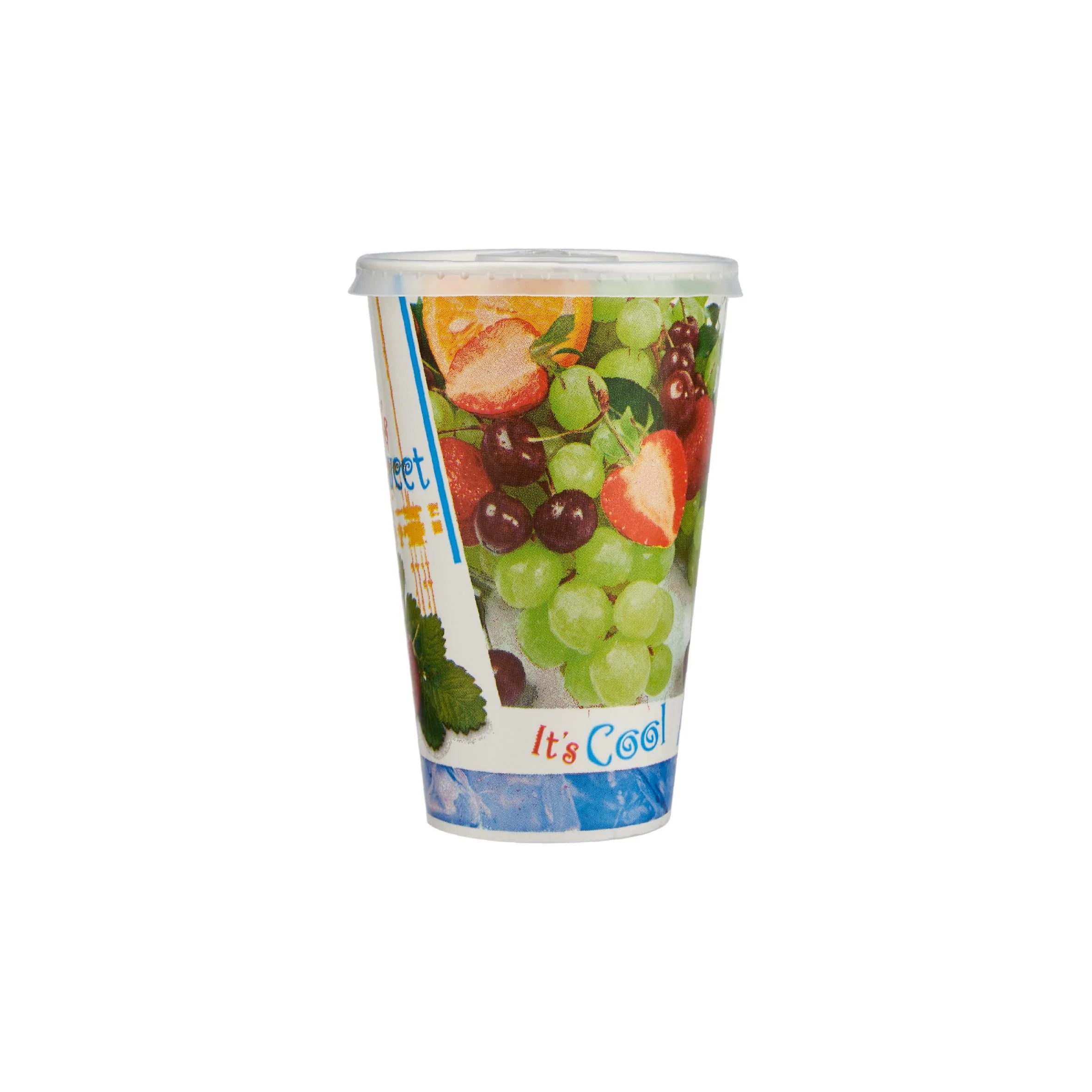 Paper Juice Cup With Lid, 16 Oz (470 ml)| 1000 Pieces - Hotpack 