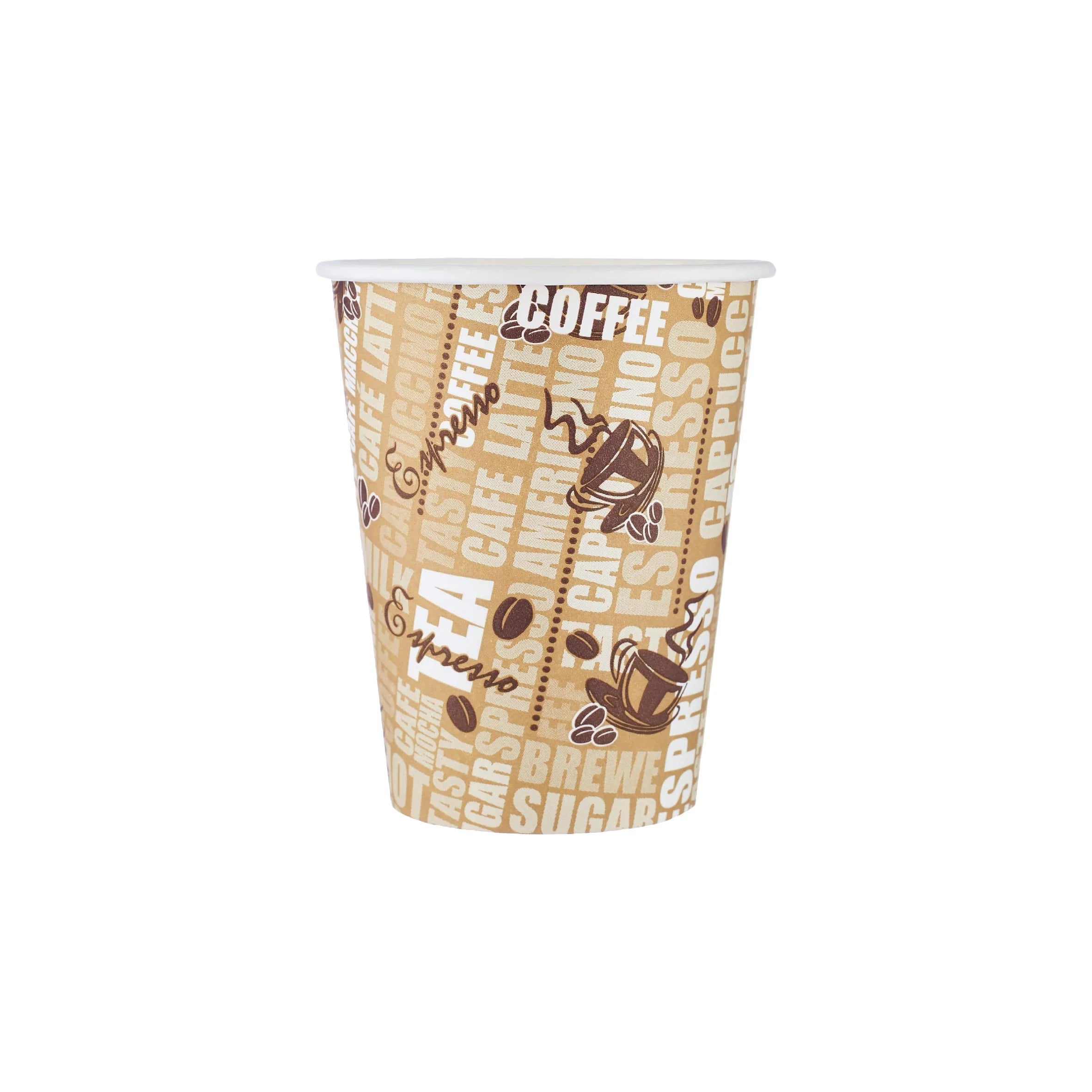 12 Oz (350 ml) Single Wall Paper Cup| 1000 Pieces- Hotpack Bahrain