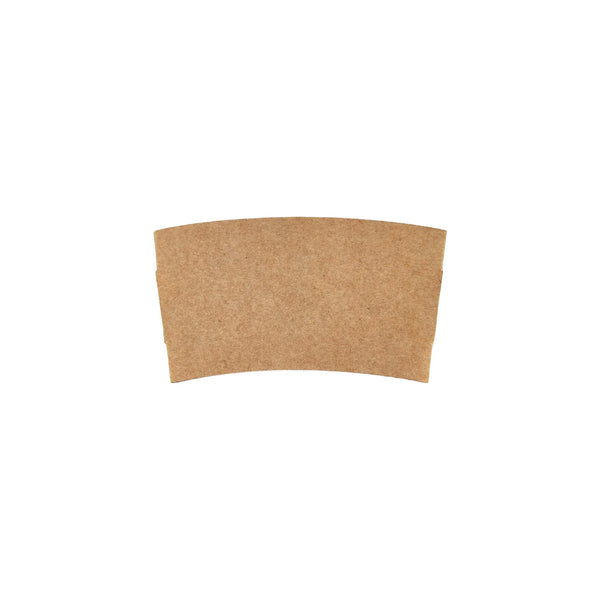 12 Oz & 16 Oz (350 ml & 473 ml) Paper Hot Sleeve| 1000 Pieces - Hotpack Bahrain
