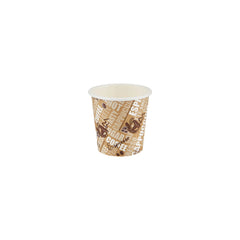 1000 Pieces Single Wall Paper Cup 4 Oz(118 ml) - hotpack.bh