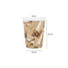 8 Oz Printed Single Wall Paper Cups 1000 Pieces