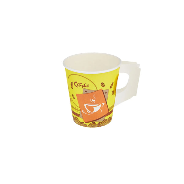 Normal Paper Cup With Handle 7 Oz(200 ml)