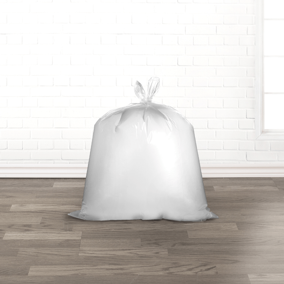 30 Roll White Dust Bin Bag Roll 45*55 cm